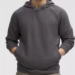 Lululemon Men's Textured Double Knit
Hoodie Gray XL